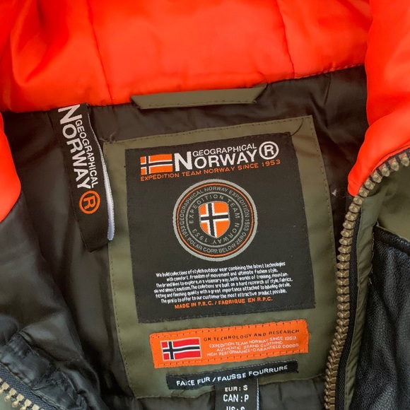 Geographical Norway, man’s winter jacket. S. - Picture 2 of 5